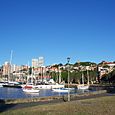 La marina de Rushcutters